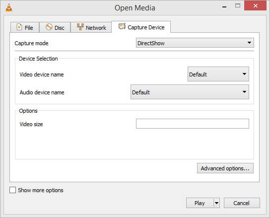 Vlc Media Player Screen Recorder Settings