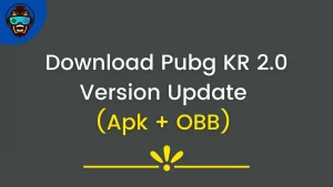 Read more about the article Download Pubg KR 2.0 Version Update (Apk + OBB)