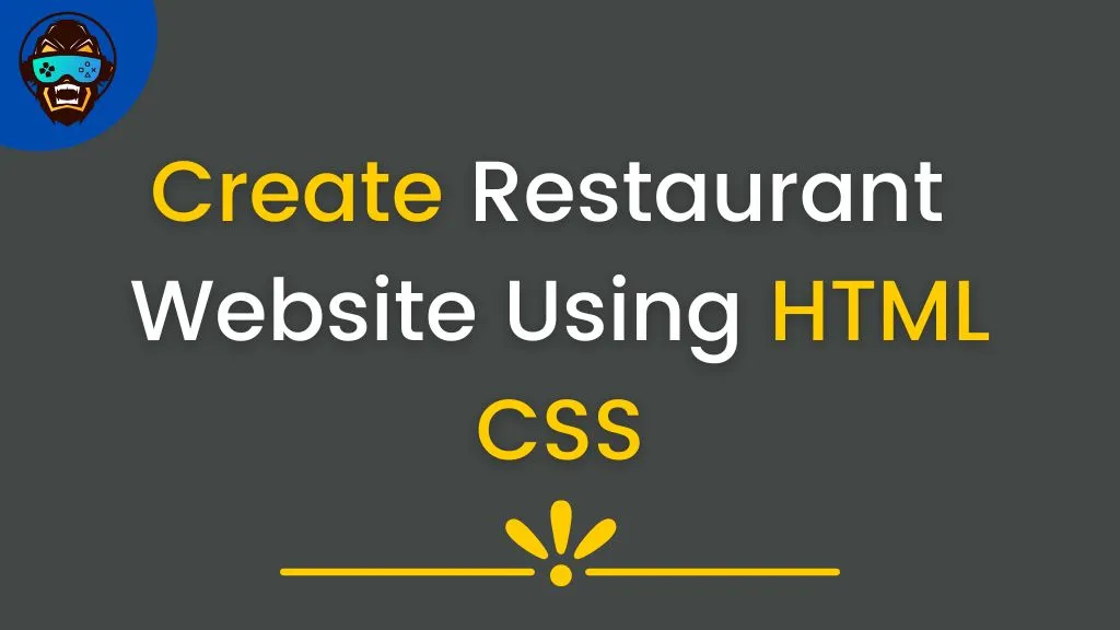 Restaurant Website Using Html Css Restaurant Website Source Code
